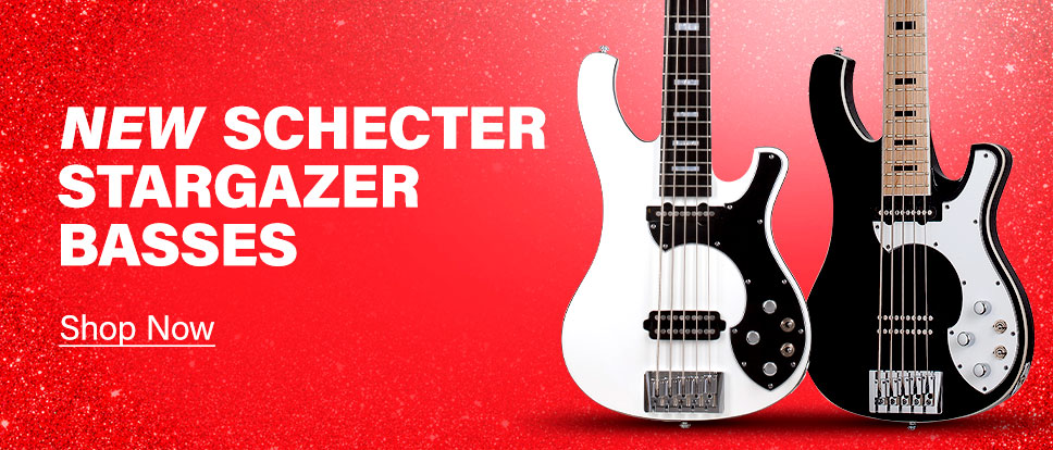 New Schecter Stargazer Basses. Shop Now