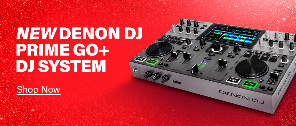 New Denon DJ Prime Go+ DJ System. Shop Now