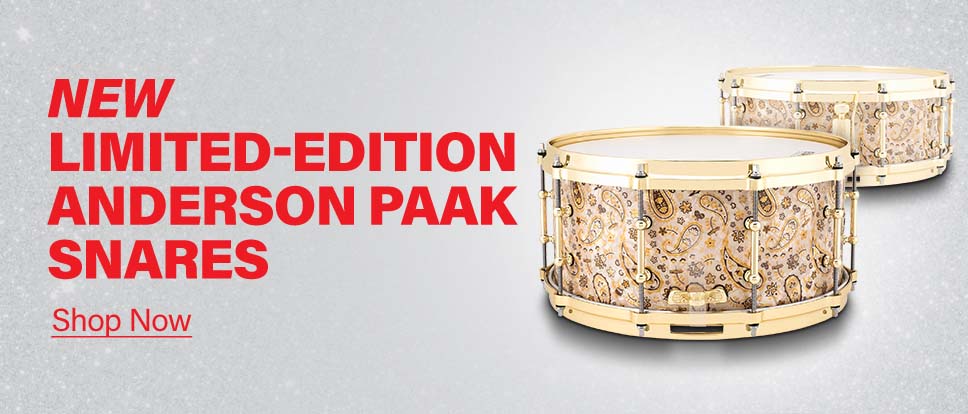 New Limited-Edition Anderson Paak Snares. Shop Now