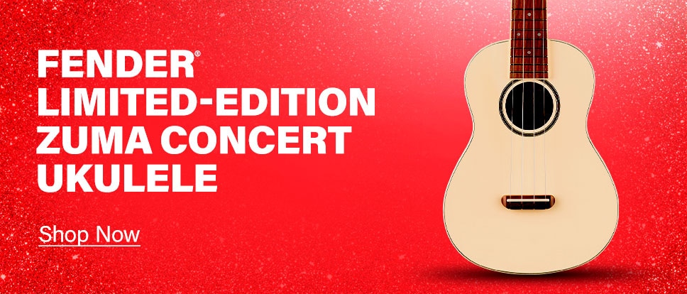 Fender Limtied-Edition Zuma Concert Ukulele. Shop Now