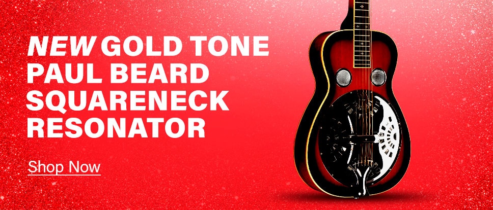 New Gold Tone Paul Beard Squareneck Resonator. Shop Now