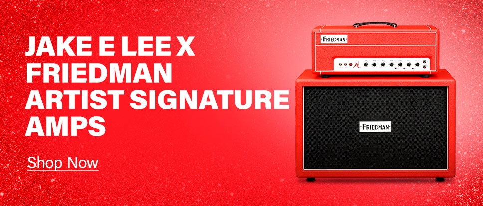 Jake E Lee X Friedman Artist Signature Amps. Shop Now