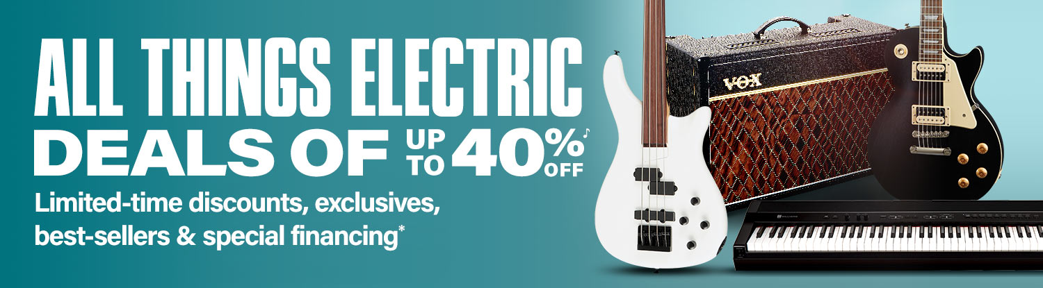 All things electric. Deals of up to 40 percent off. Limited time discounts exclusives best sellers and special financing.