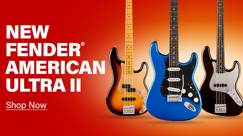 New Fender American Ultra 2. Shop Now.