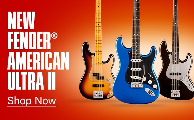 New Fender American Ultra 2. Shop Now.