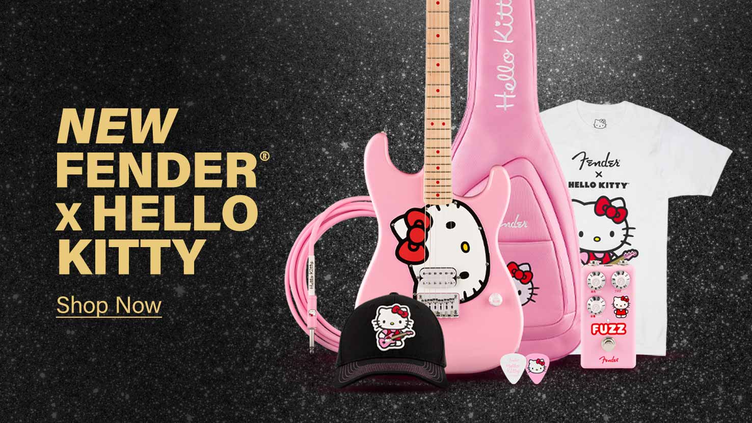 New Fender by Hello Kitty